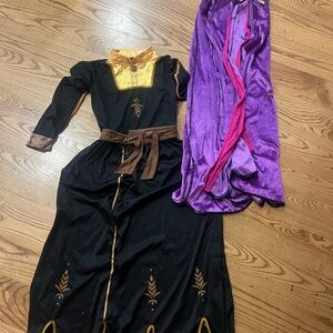Kids Black and Purple Costume Set frozen 2